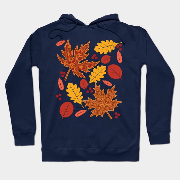 Fall leaves Hoodie by Nice Surprise